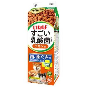 すごい乳酸菌 クランキー 牛乳パック チキン味 380g いなばペットフード 返品種別B