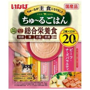 いなば 犬用ちゅ〜るごはん ビーフ・チーズバラエ...の商品画像
