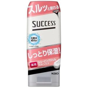 サクセス 薬用シェービングジェル スキンケアタイプ 180g 花王 返品種別A