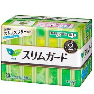 ロリエスリムガード 多い昼〜ふつうの日用 羽つき 28コ入 花王 返品種別A｜joshin