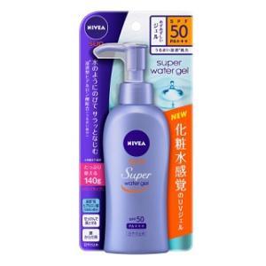 ニベアUV ウォータージェル SPF50 ポンプ 140g 花王 返品種別A｜joshin