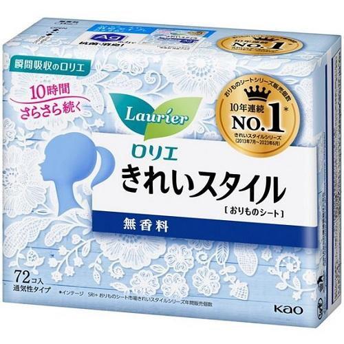 ロリエ きれいスタイル 無香料 72コ入 花王 返品種別A