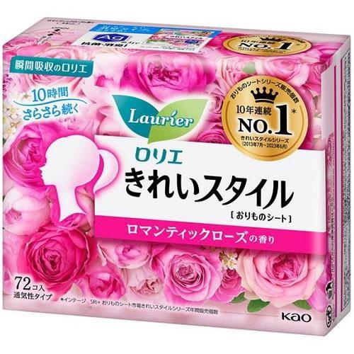ロリエ きれいスタイル ロマンティックローズの香り 72コ入 花王 返品種別A