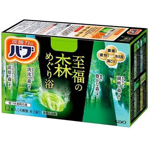 バブ 至福の森めぐり浴 12錠入 花王 返品種別A