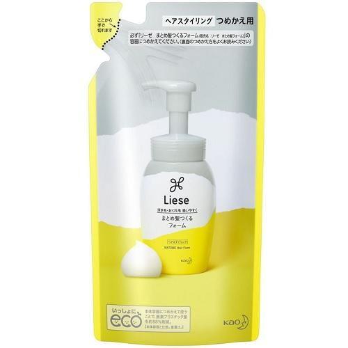 リーゼ まとめ髪つくるフォーム つめかえ用 180ml 花王 返品種別A