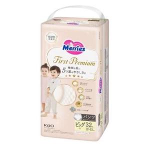 メリーズ ファーストプレミアム パンツ ビッグサイズ 32枚 花王 返品種別A