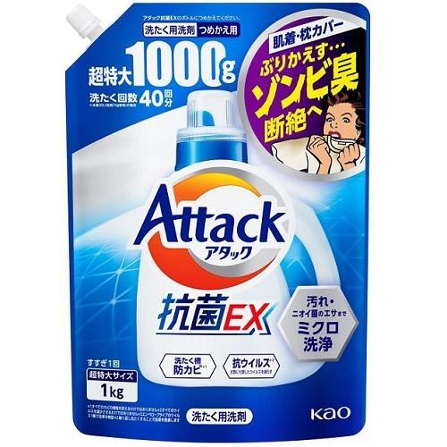 アタック抗菌EX つめかえ用1000g 返品種別A 花王