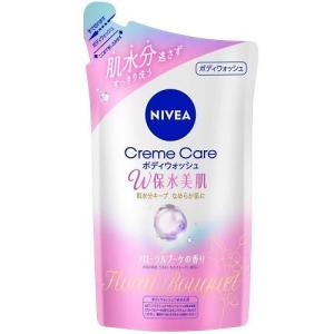 NIVEA（ニベア） クリームケアボディウォッシュ W保水美肌 フローラル