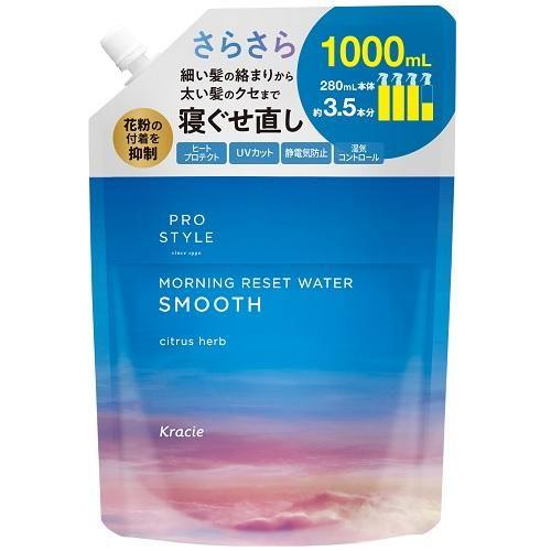 プロスタイル モーニングリセットウォーター シトラスハーブ 詰替用 1L クラシエホームプロダクツ ...
