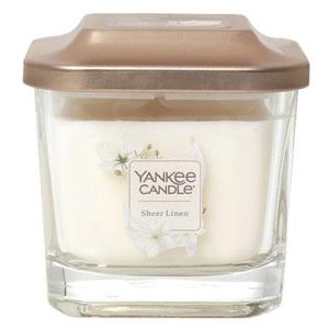カメヤマ キャンドルハウス フレグランスキャンドル「シアーリネン」 YANKEE CANDLE エレベーションジャーS YK071-05-05(カメヤマ) 