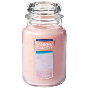 カメヤマ キャンドルハウス フレグランスキャンドル「ピンクサンド」 YANKEE CANDLE ジャーL YK006-05-147(カメヤマ) 