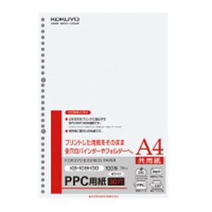 コクヨ PPC用紙(共用紙)A4 多穴 100枚...の商品画像