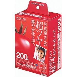 コクヨ L判 写真用紙(200枚) KJ-RG1577 返品種別A