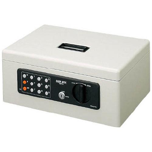 コクヨ 手提げ金庫B5テンキー付き(ライトグレー) KOKUYO CB-T12M 返品種別A