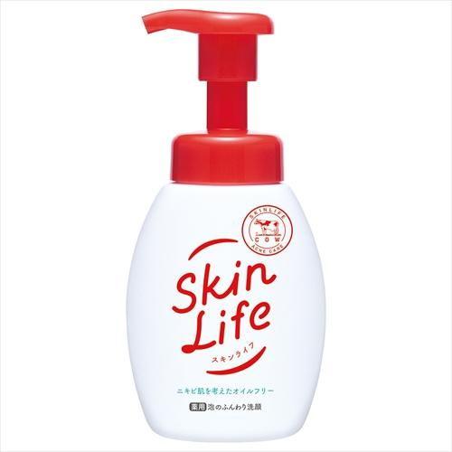 スキンライフ 薬用泡のふんわり洗顔 ポンプ 160ml 牛乳石鹸共進社 返品種別A