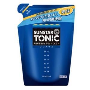 サンスタートニック 爽快頭皮ケアシャンプーリンスイン 詰替え用 340ml サンスター 返品種別A｜joshin