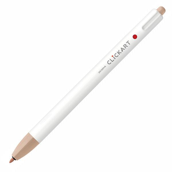 ゼブラ クリッカート(ココアブラウン) ZEBRA 水性マーカー WYSS22-CE 返品種別A