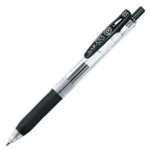 黒いボールペン多数 袋入り 1本】JJ15-BK サラサ クリップボールペン 0.5mm （黒） ゼブラ 書き