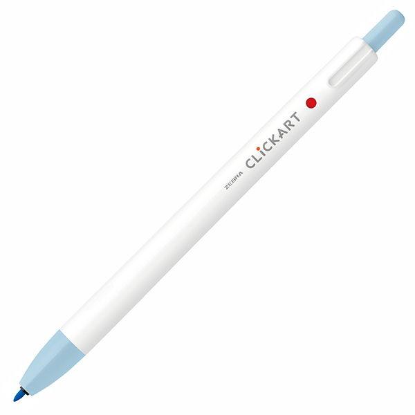 ゼブラ クリッカート(ソーダブルー) ZEBRA 水性マーカー WYSS22-SB 返品種別A