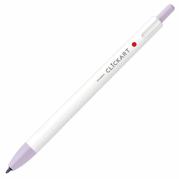 ゼブラ クリッカート(ライラック) ZEBRA 水性マーカー WYSS22-LIL 返品種別A
