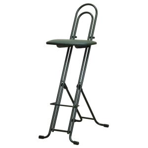 ルネセイコウ ジャンボベストワークチェア 高さ調整式 折りたたみチェア(クッションシート) LP-8...