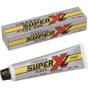 セメダイン スーパーXLブラック 170g 多用途接着剤1液タイプ AX-125 返品種別B