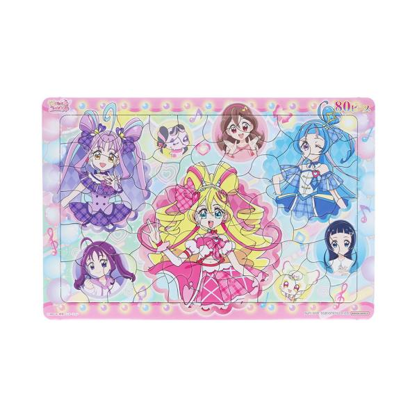サンスター文具 キミとアイドルプリキュア パズル80P 返品種別B