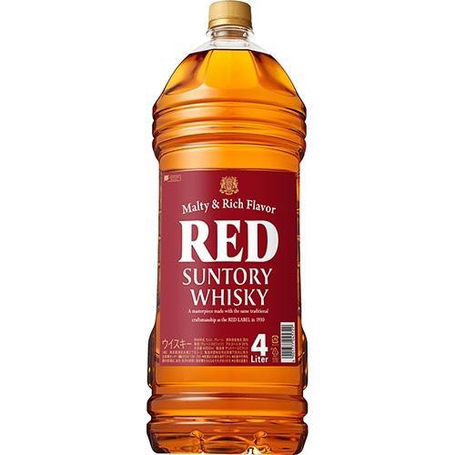 サントリーウイスキー レッド 4Lペット(国産ウイスキー) サントリー 返品種別B