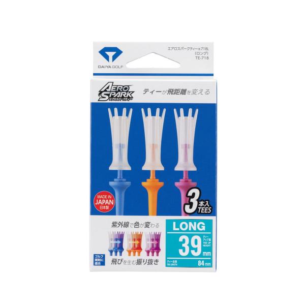 ダイヤ エアロスパークティー ロングタイプ 3本入  返品種別A