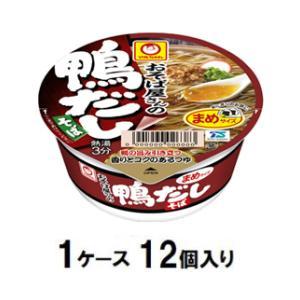 マルちゃん おそば屋さんのまめ鴨だしそば 48g(1ケース12個入) 東洋水産 返品種別B