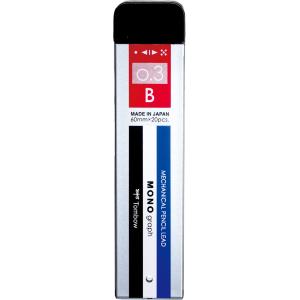 トンボ鉛筆 シャープ芯 モノグラフMG 0.3mm(B/ モノカラー) TOMBOW R3-MGB01 返品種別A
