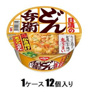 日清のどん兵衛 かき揚げ天ぷらうどん 97g(1ケース12個入) 日清食品 返品種別B｜joshin