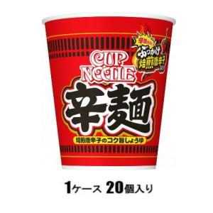 日清 カップヌードル 辛麺 82g(1ケース20個入) 日清食品 返品種別B｜joshin