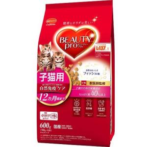 ビューティープロ キャット 子猫用 12ヵ月頃まで フィッシュ味 600g 日本ペットフード 返品種別B｜joshin