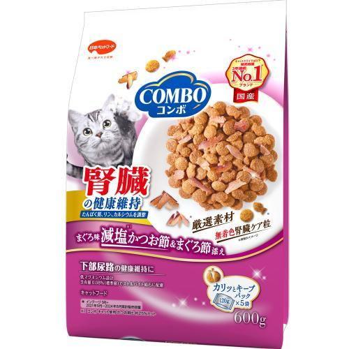 コンボキャット 腎臓の健康維持 600g(120g×5袋入) 日本ペットフード 返品種別B
