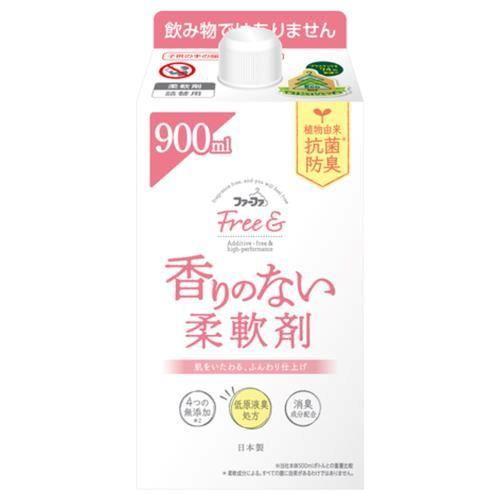 フリーアンド 香りのない柔軟剤 詰替 900ml NSファーファ・ジャパン 返品種別A