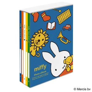 ア-PL-1031-9 ナカバヤシ ミッフィー 5冊BOXポケットアルバム ナカバヤシ　5冊BOXアルバム　ミッフィー　ア-PL-1031-9