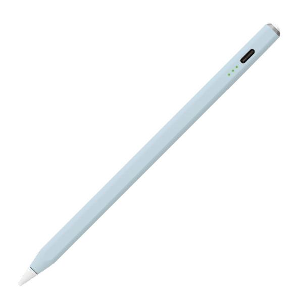 ナカバヤシ iPad専用 充電式タッチペン (グレイッシュブルー) TPEN-001BL 返品種別A