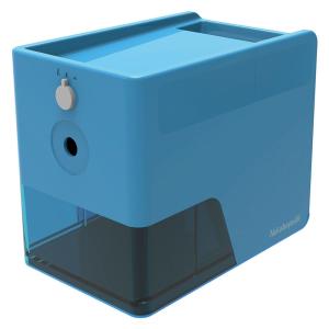 ナカバヤシ 電動鉛筆削りスリムトレータイプ(ブル...の商品画像