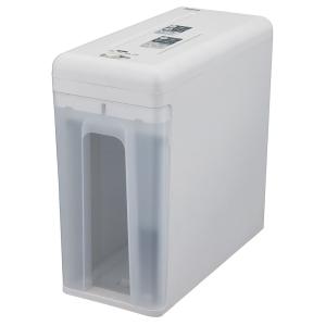 パーソナルシュレッダ A4 マイクロカット 静音 グレー NSE-SM01GY ( 1