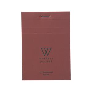 ナカバヤシ ワーカーズポケット A7メモ ME-A701-R