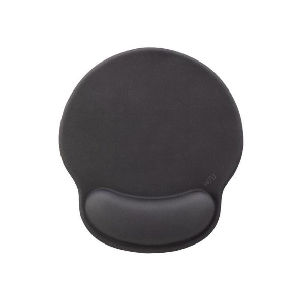 ナカバヤシ リストレスト付き マウスパッド (スモーキーブラック) w/ U WU-MUP934D ...