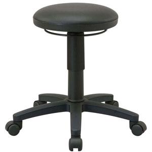 ナカバヤシ ブラック RZR-104BK ラウンドレバーチェア 返品種別A