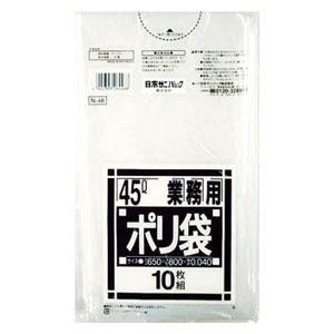 日本サニパック N-4845L厚口透明 10枚 ...の商品画像
