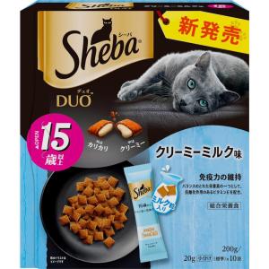 シーバ デュオ 15歳以上 クリーミーミルク味 200g(20g×10袋入り) マースジャパンリミテッド 返品種別B