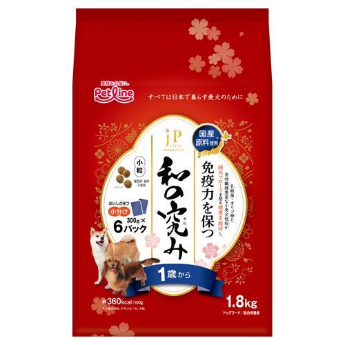 JPスタイル和の究み 小粒 1歳から 1.8kg(300g×6) ペットライン 返品種別B