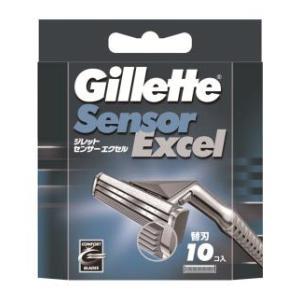 ジレット センサーエクセル専用替刃 10個入 P＆GJapan 返品種別A