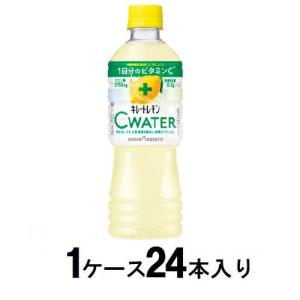 キレートレモン Cウォーター 525ml(1ケース24本入) ポッカサッポロ 返品種別B｜joshin