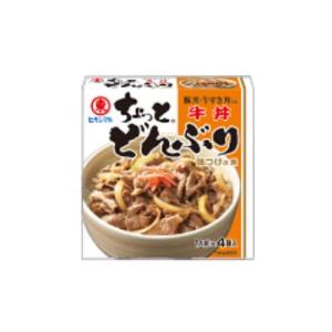 ちょっとどんぶり 牛丼 4袋入 ヒガシマル 返品種別Bの商品画像