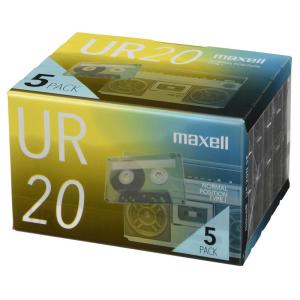 マクセル 20分 maxell UR-20N5P カセットテープ